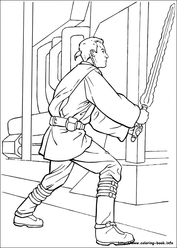 Star Wars coloring picture